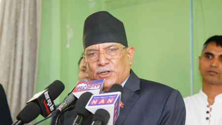 तस्बिरः प्रचण्डको सचिवालय।