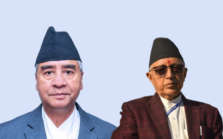 देउवा र कोइराला। फाइल तस्बिर।