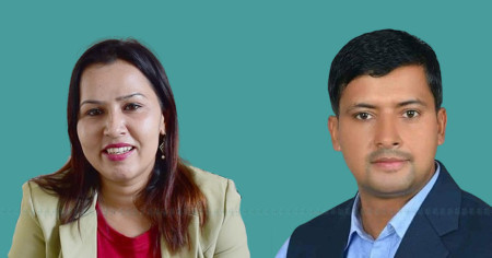 सुनिता बराल र महेश बर्तौला। फाइल तस्बिर।