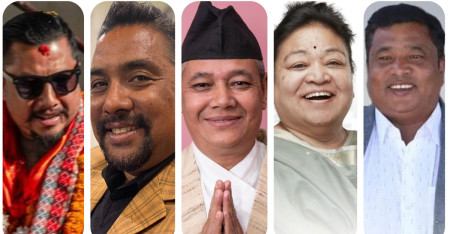 राष्ट्रिय स्वतन्त्र पार्टीका विराजभक्त श्रेष्ठ, नेपाली कम्युनिस्ट पार्टीका सुमन सायमि, नेकपा एमालेका राजेश शाक्य, नेपाली कांग्रेसकी सपना राजभण्डारी र राप्रपाका नवीन शाही।