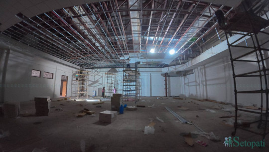 प्रतिनिधि सभाको बैठक कक्ष तयार नहुने भएपछि अस्थायी हल बनाइँदै