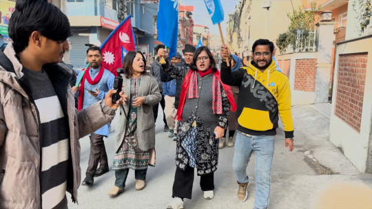 चुनावी दौडमा छिन् साढे आठ महिनाकी गर्भवती रञ्जु दर्शना (भिडिओ)