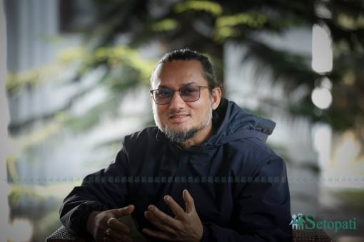 निर्देशक सुदीप भूपाल सिंह।  -तस्बिर: नवीनबाबु गुरूङ/सेतोपाटी