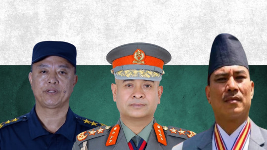 तीन सुरक्षा संगठनका तत्कालीन प्रमुखलाई भविष्यमा सरकारी सेवामा जिम्मेवारी नदिन सिफारिस