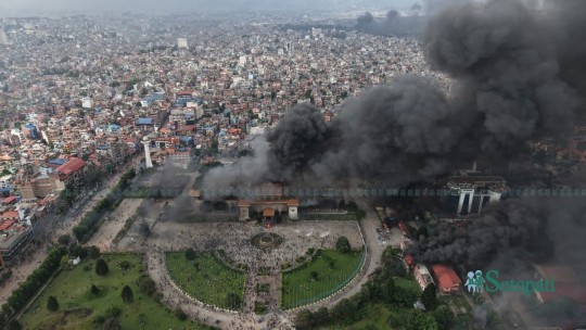 के भदौ २४ गते आगजनी र तोडफोडमा संलग्न व्यक्तिहरूलाई पक्राउ गर्न छाडिएको हो?