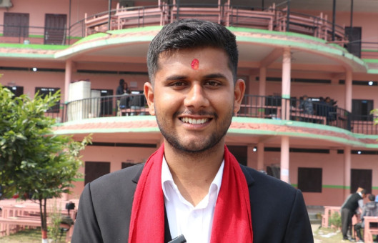 मनिष खनाल। तस्बिर: रासस।