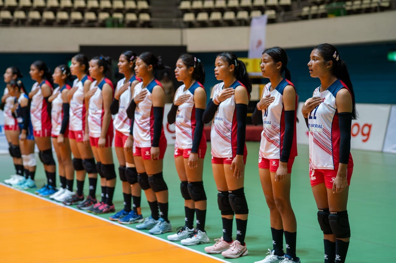 काभा महिला यू–१९ भलिबल च्याम्पियनसिपमा नेपाल उपविजेता