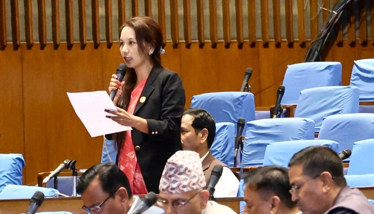 मधेसमा पानीको अभाव छ, सरकार मौन रहन मिल्दैन: सांसद छिरिङ ल्हामु लामा तामाङ