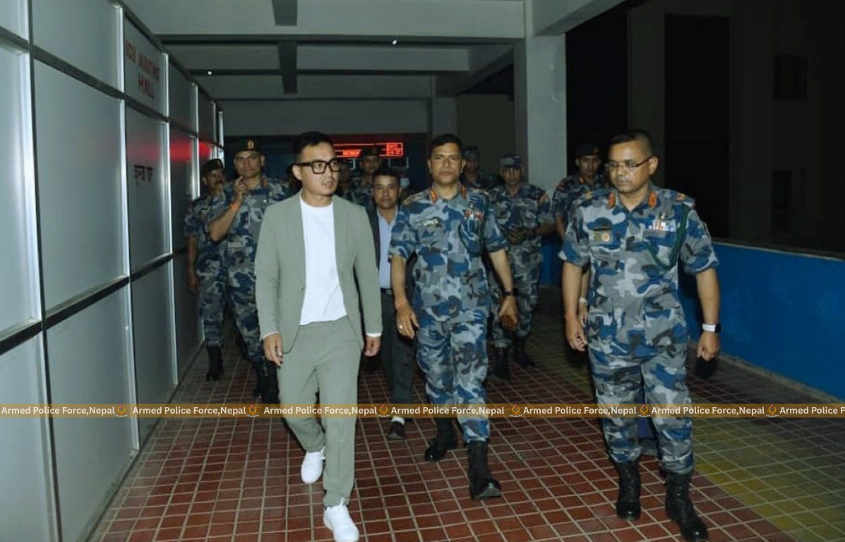 तस्बिर सौजन्य: सशस्त्र प्रहरी बल नेपाल।