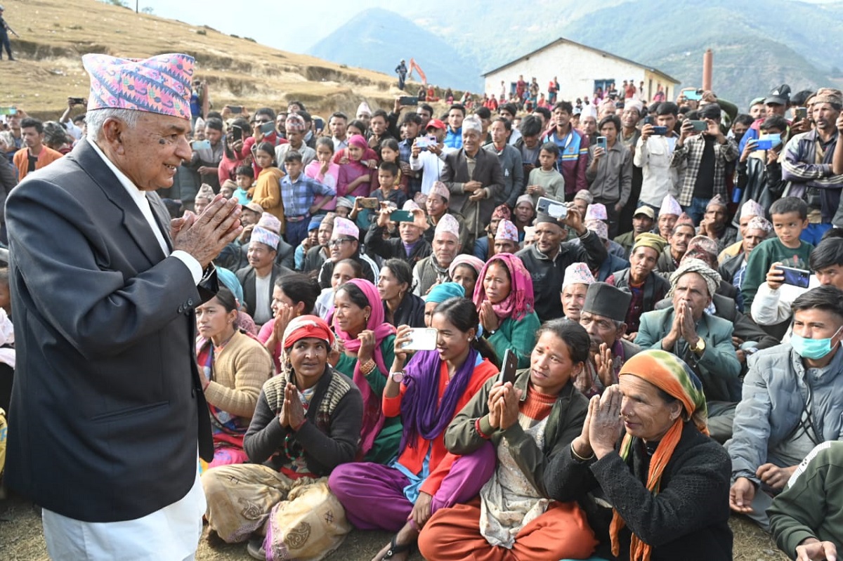 तस्बिर: राष्ट्रपतिको सचिवालय