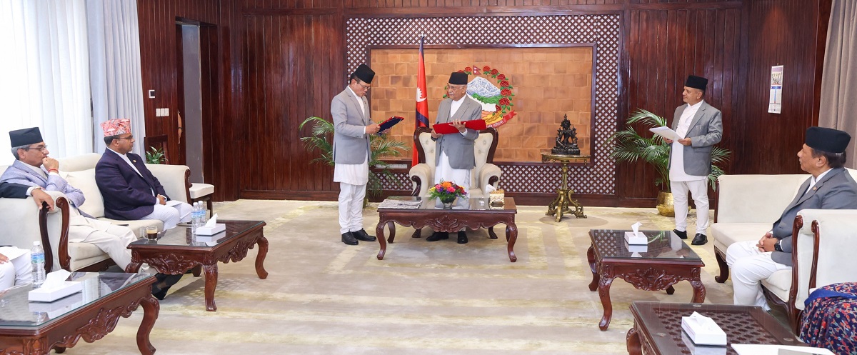 तस्बिर: प्रधानमन्त्रीको सचिवालय