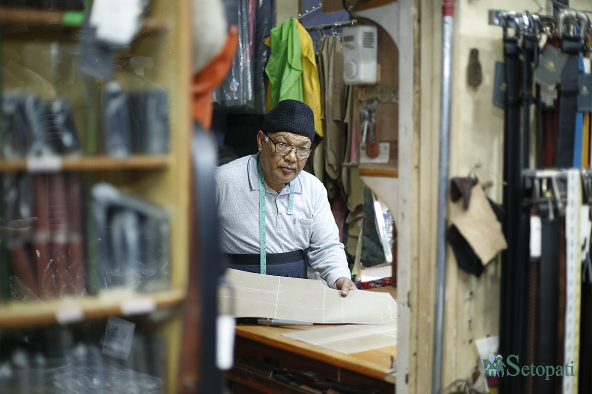 वीरमणि बज्राचार्य। तस्बिरः नवीनबाबु गुरुङ/सेतोपाटी