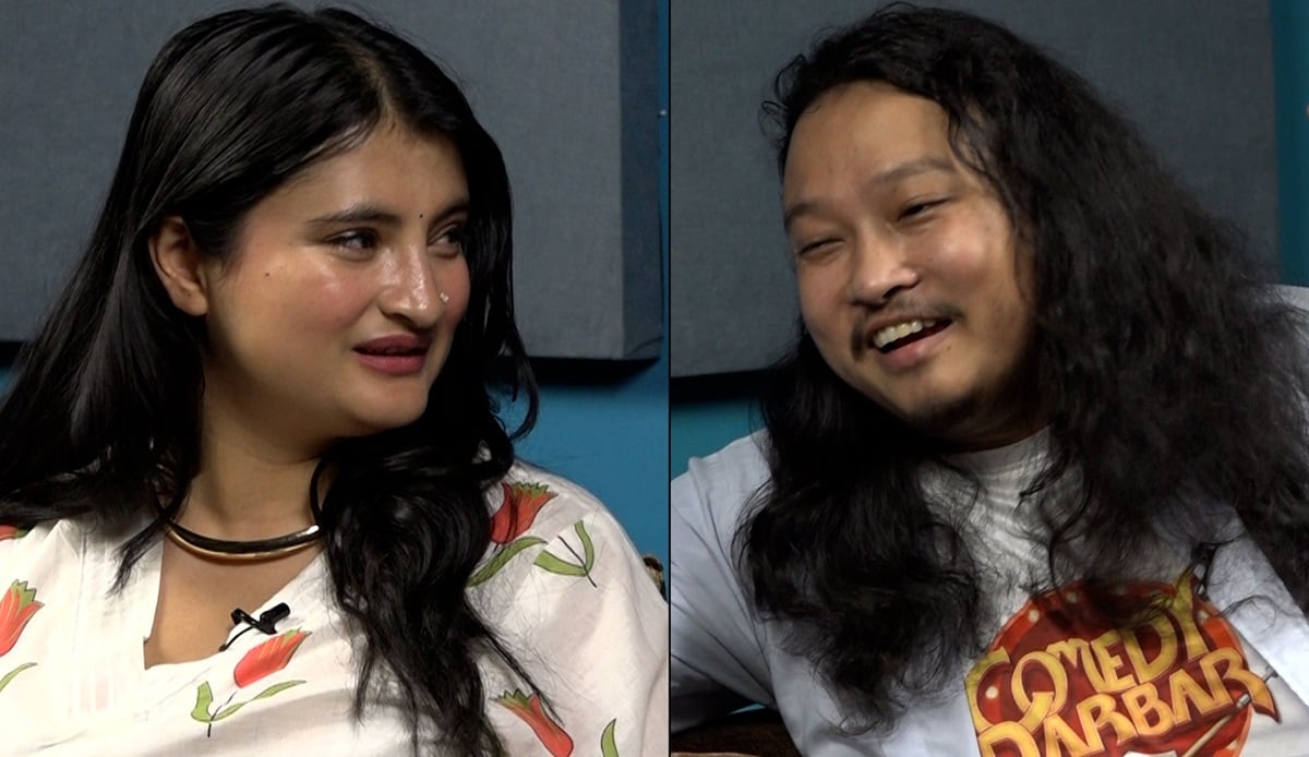 श्रद्धा प्रसाईं र विक्की अग्रवाल।