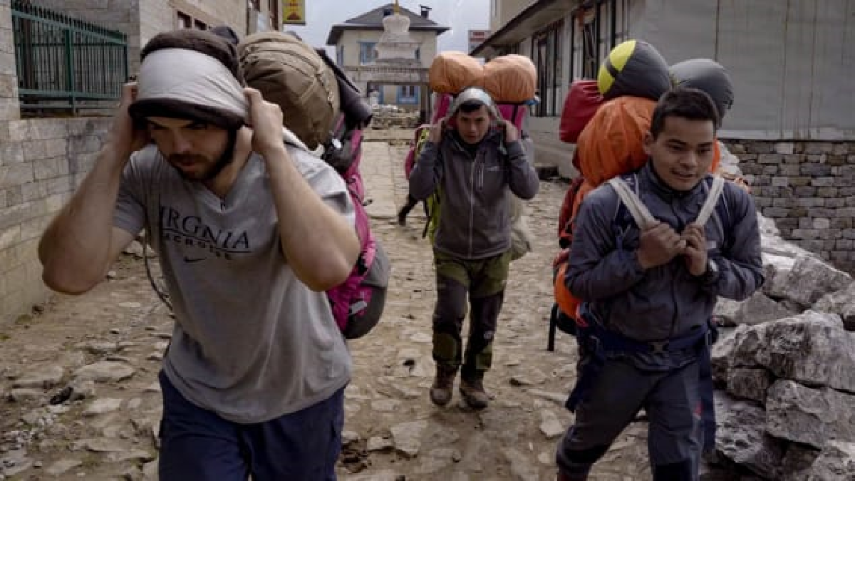 द पोर्टरको दृश्य