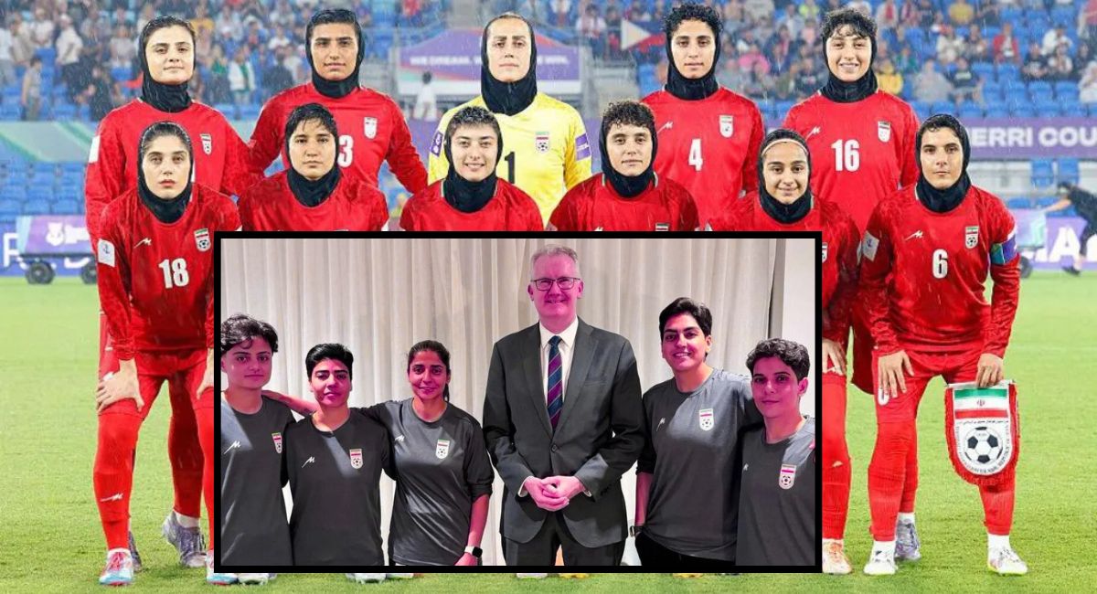 राष्ट्रगानको विरोधपछि पाँच इरानी महिला फुटबलरलाई अस्ट्रेलियाद्वारा 'मानवीय भिसा' प्रदान