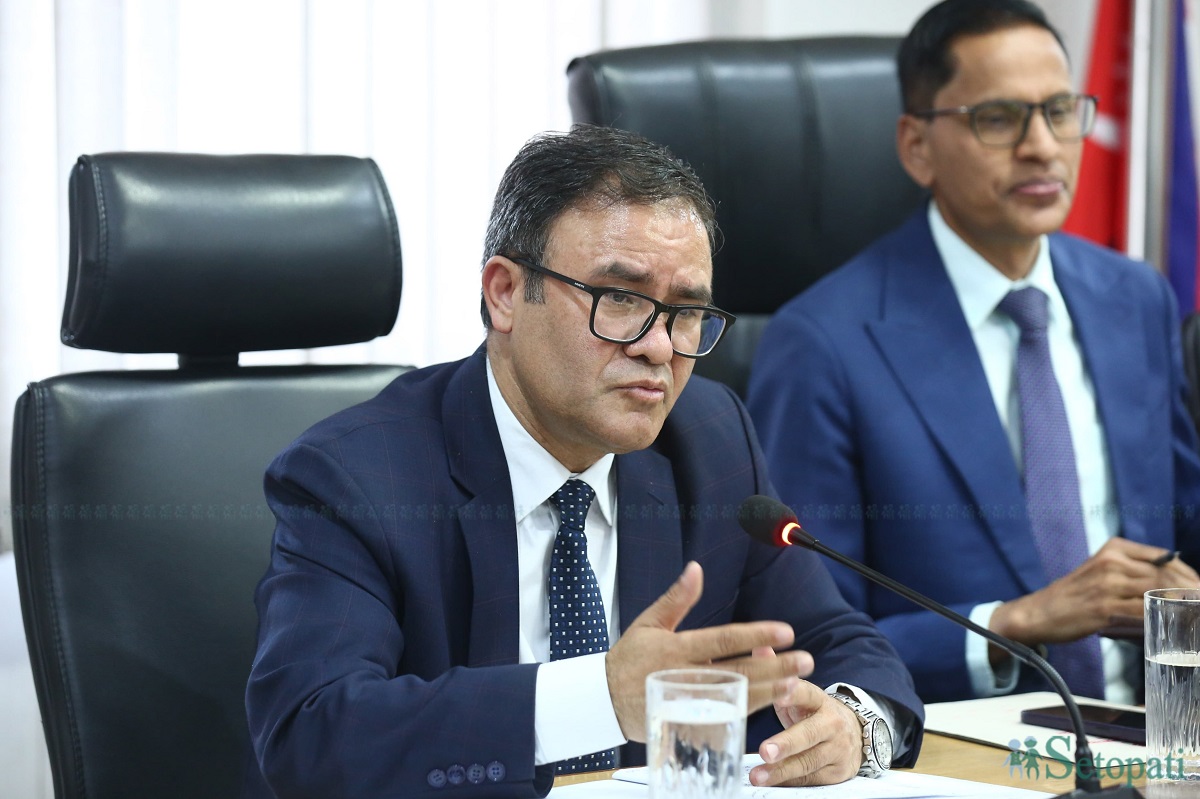 सेन्ट्रल एसिया, पश्चिम एसिया र अफ्रिका डिभिजन प्रमुख एवं सहसचिव रामकाजी खड्का। तस्बिर: नेपाल फोटो लाइब्रेरी/सेतोपाटी