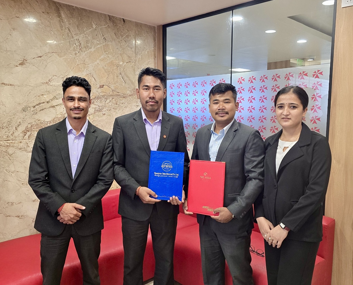 एनआइसी एसिया बैंकका ग्राहकले माउन्टेन भिस्टा रिट्रिटमा १० प्रतिशत छुट पाउने