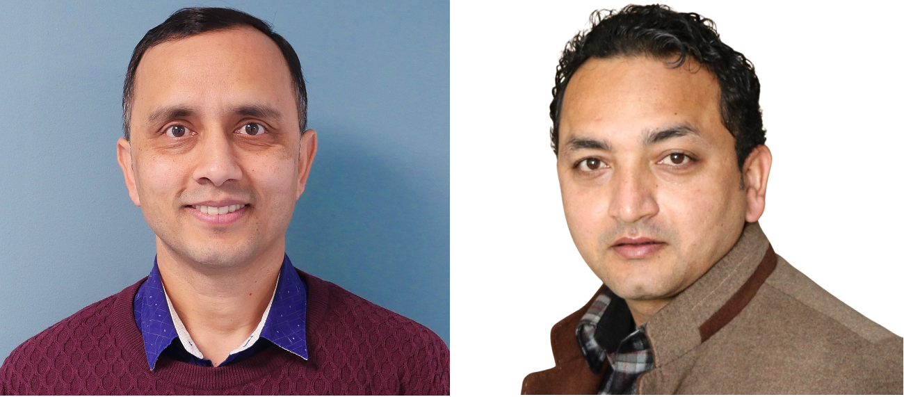 डा. कृष्ण अर्याल र सन्तोष क्षेत्री