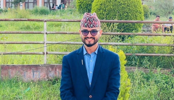 त्रिवि केन्द्रीय क्याम्पसको स्ववियु अध्यक्षमा सिद्धान्त भट्टको उम्मेदवारी घोषणा