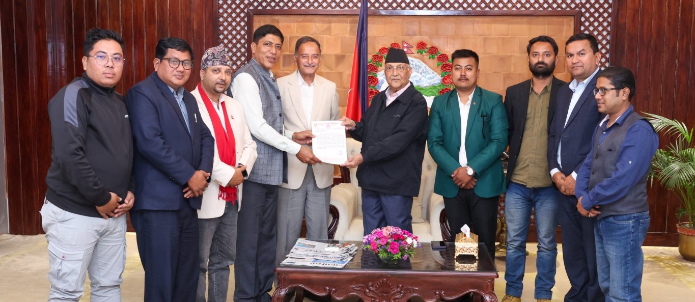 गिरिजाप्रसाद कोइराला सभागृहको अलपत्र निर्माण कार्य अघि बढाउने प्रधानमन्त्रीको प्रतिबद्धता