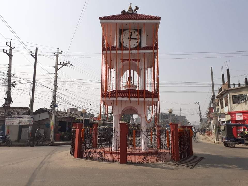 जनकपुरस्थित विद्यापति चोकमा रहेको स्मारक।