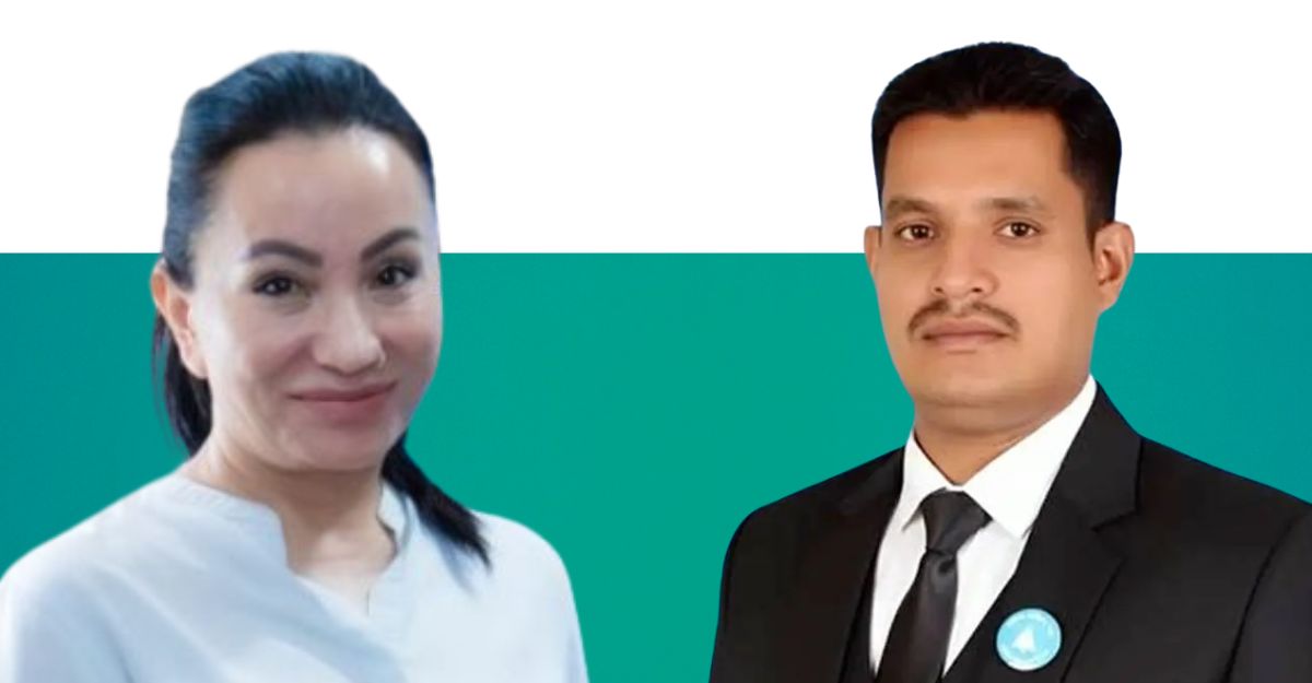 चारू श्रेष्ठ र जगदीश खरेल।