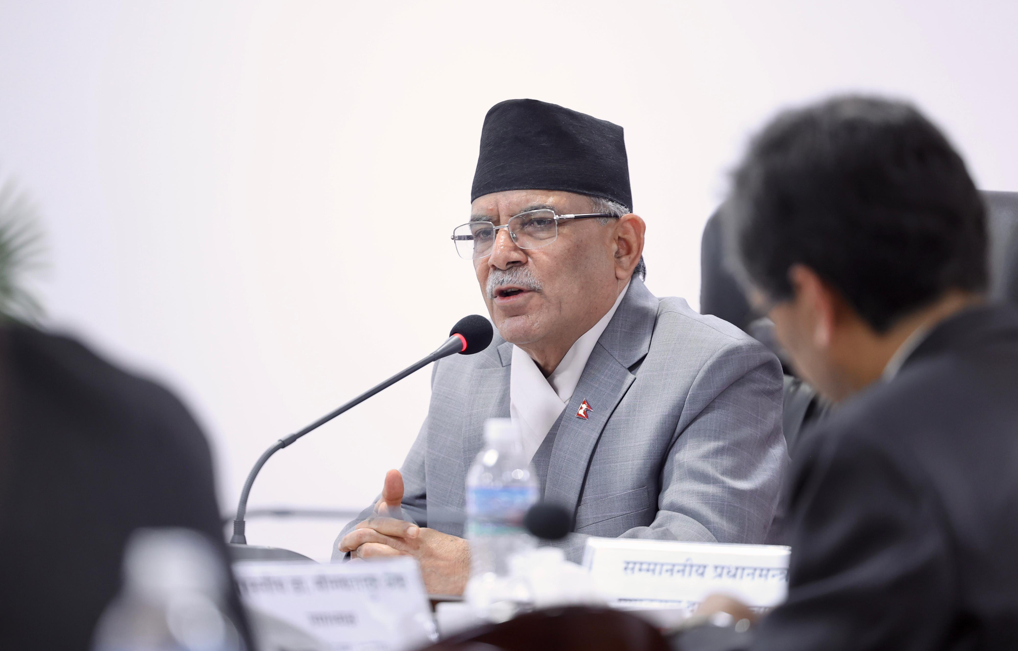 तस्बिरः प्रधानमन्त्रीको सचिवालय।