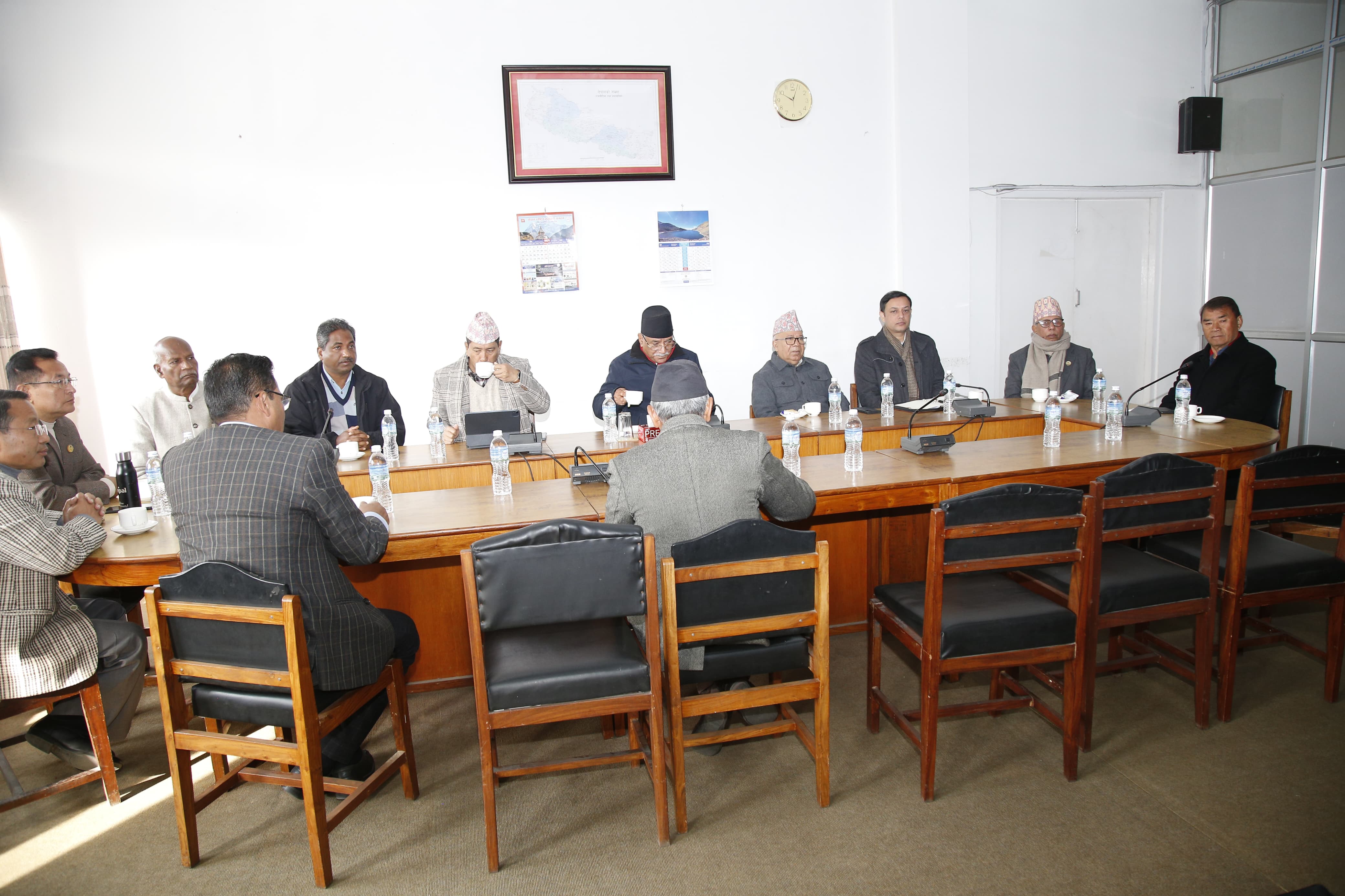 तस्बिर: प्रचण्डको सचिवालय