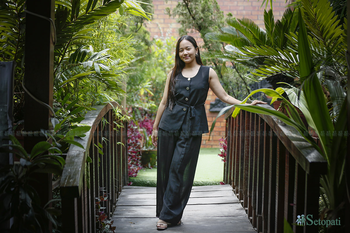 रिस्ता गुरूङ। तस्बिरः नवीनबाबु गुरूङ/सेतोपाटी