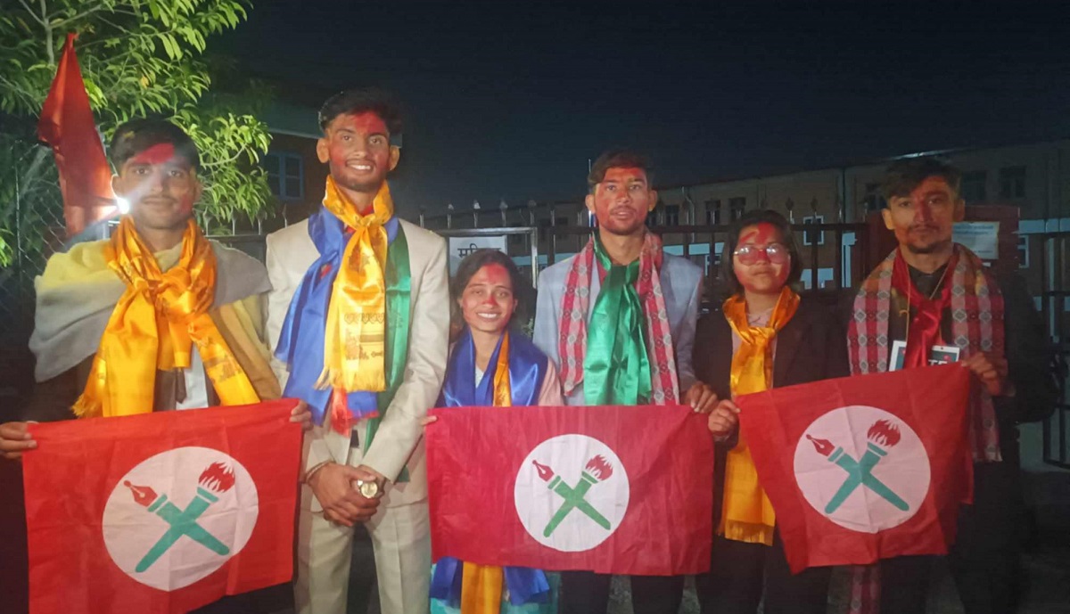 आयुर्वेद क्याम्पसमा नेविसंघको प्यानल नै विजयी