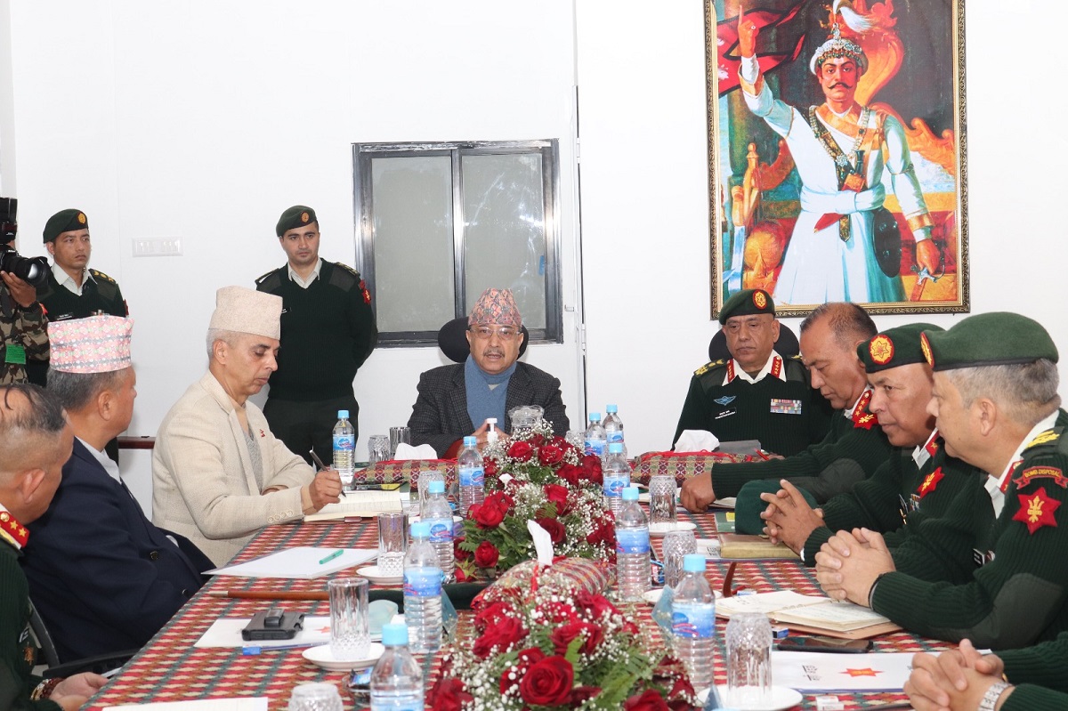 तस्बिर: उपप्रधानमन्त्री खड्काको सचिवालय