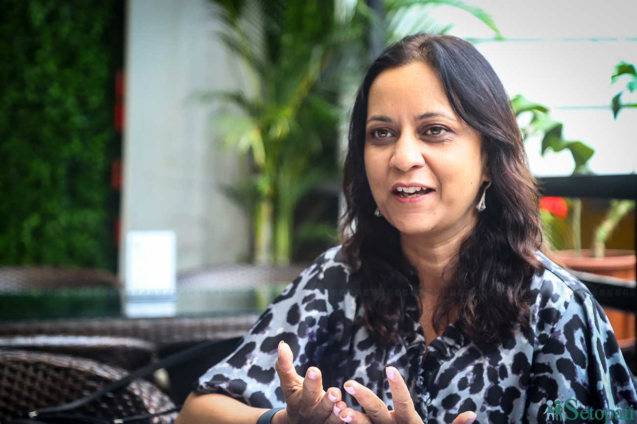 डा. अमृता शर्मा। तस्बिरः निशा भण्डारी/सेतोपाटी