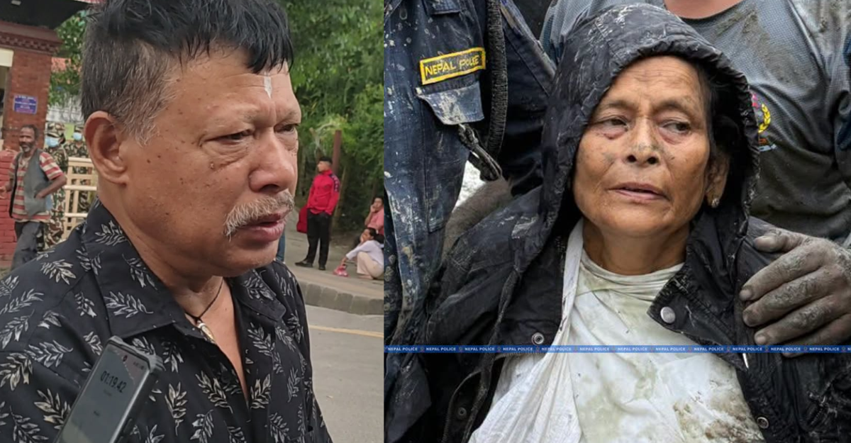 रमेशमान श्रेेष्ठ र चण्डिका।