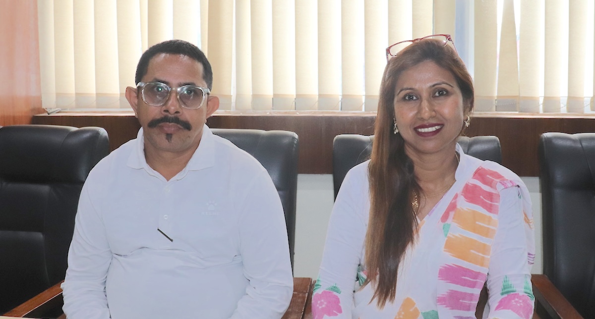 रवीन पोखरेल र भूमिका दाहाल