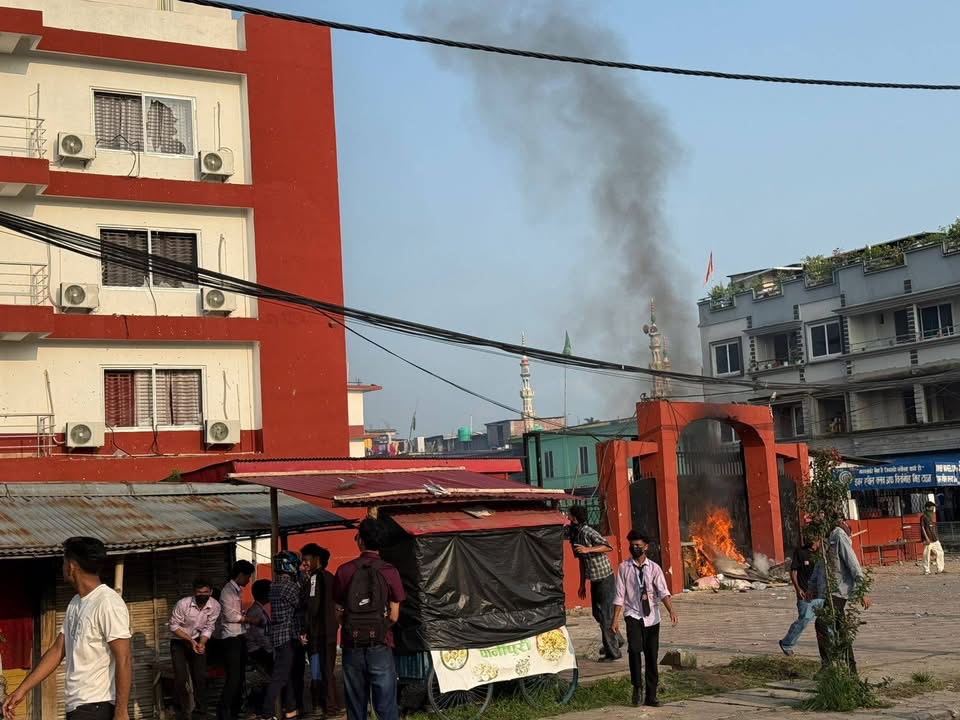 झापाको विर्तामोड पनि तनावग्रस्त