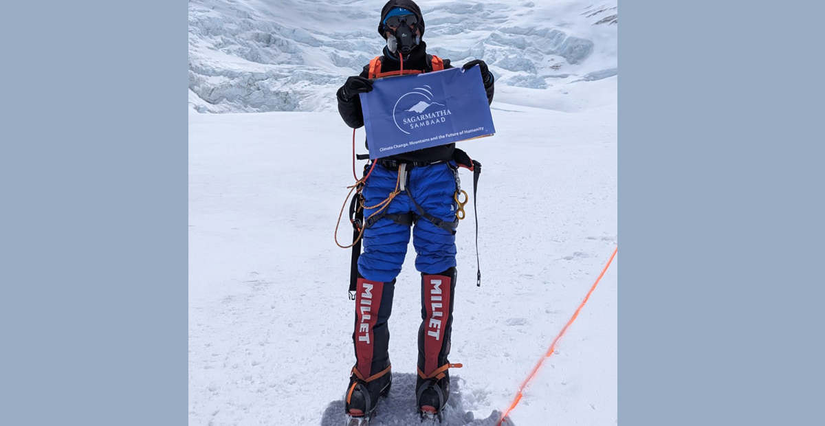 प्रतिकूल मौसमका कारण सगरमाथाको 'क्याम्प थ्री' नजिकै पुगेर 'क्याम्प टु' मै फर्किए महामन्त्री शर्मा