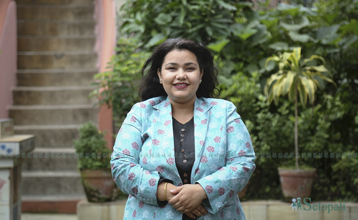 आशा भण्डारी। तस्बिरः नवीनबाबु गुरूङ/सेतोपाटी