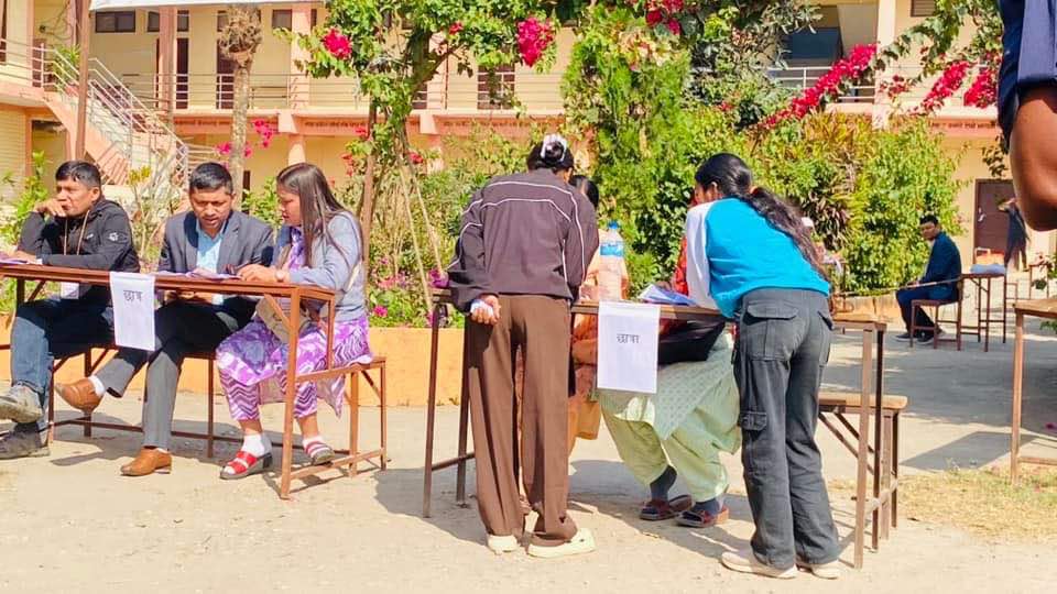 चितवनको सहिद स्मारक क्याम्पसको निर्वाचन प्रक्रिया खारेज गर्न अनेरास्ववियुको माग