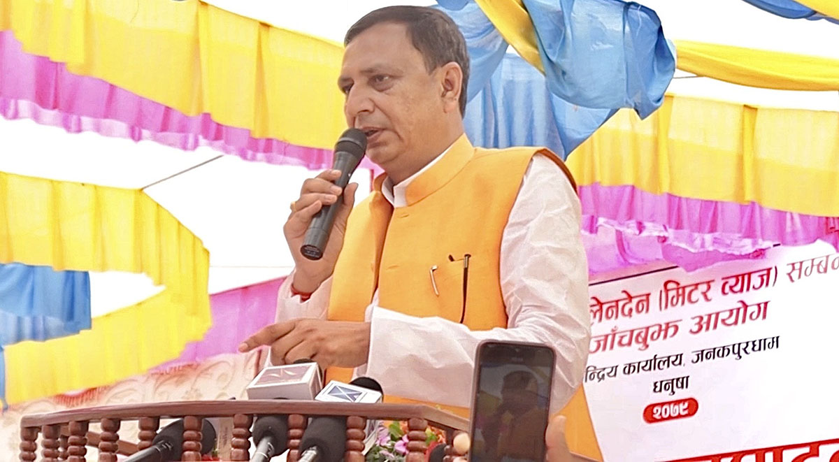 दिनदहाडै मुख्यमन्त्रीको खल्तीबाट पैसा चोरिन्छ भने सुरक्षा व्यवस्था कस्तो होलाः मुख्यमन्त्री यादव (भिडिओ)