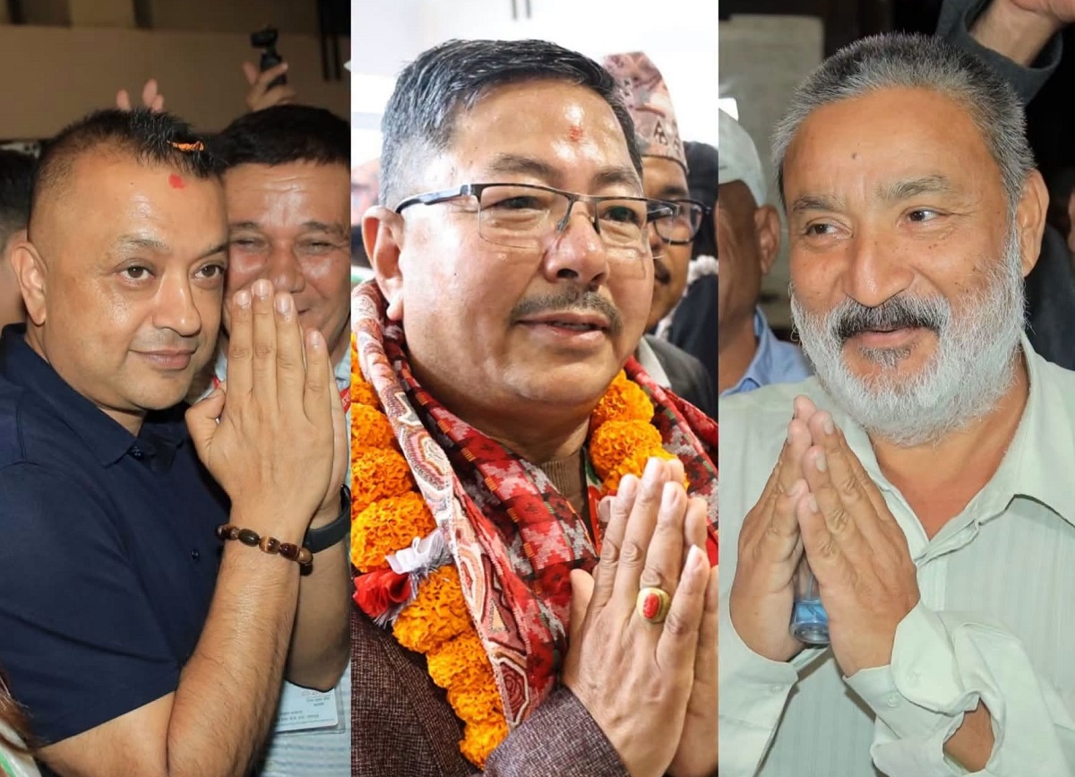 गगन, श्यामकृष्ण र किशोरसिंह।