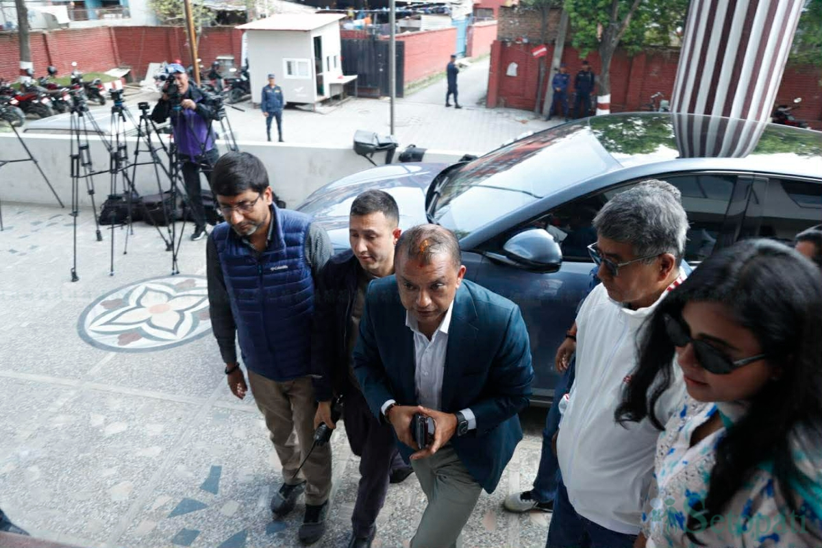 सभापति गगन पुगे सानेपा, केन्द्रीय समितिमा बोल्ने