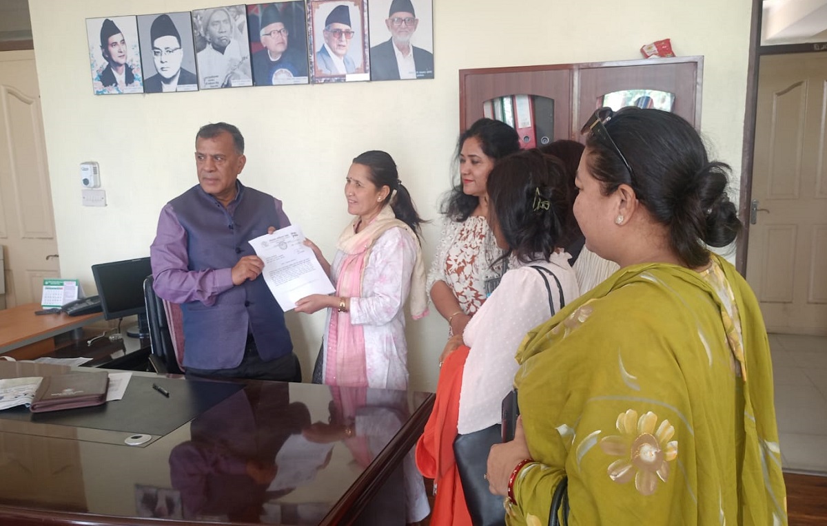 कांग्रेसनिकट महिला संघका २० केन्द्रीय सदस्यले दिए राजीनामा