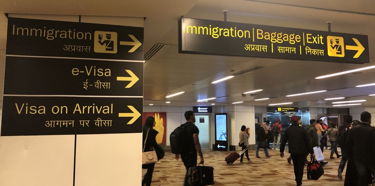 भारतको राजधानी नयाँ दिल्लीस्थित अन्तर्राष्ट्रिय विमानस्थल। तस्बिर स्रोतः नो ब्याक होम डटकम