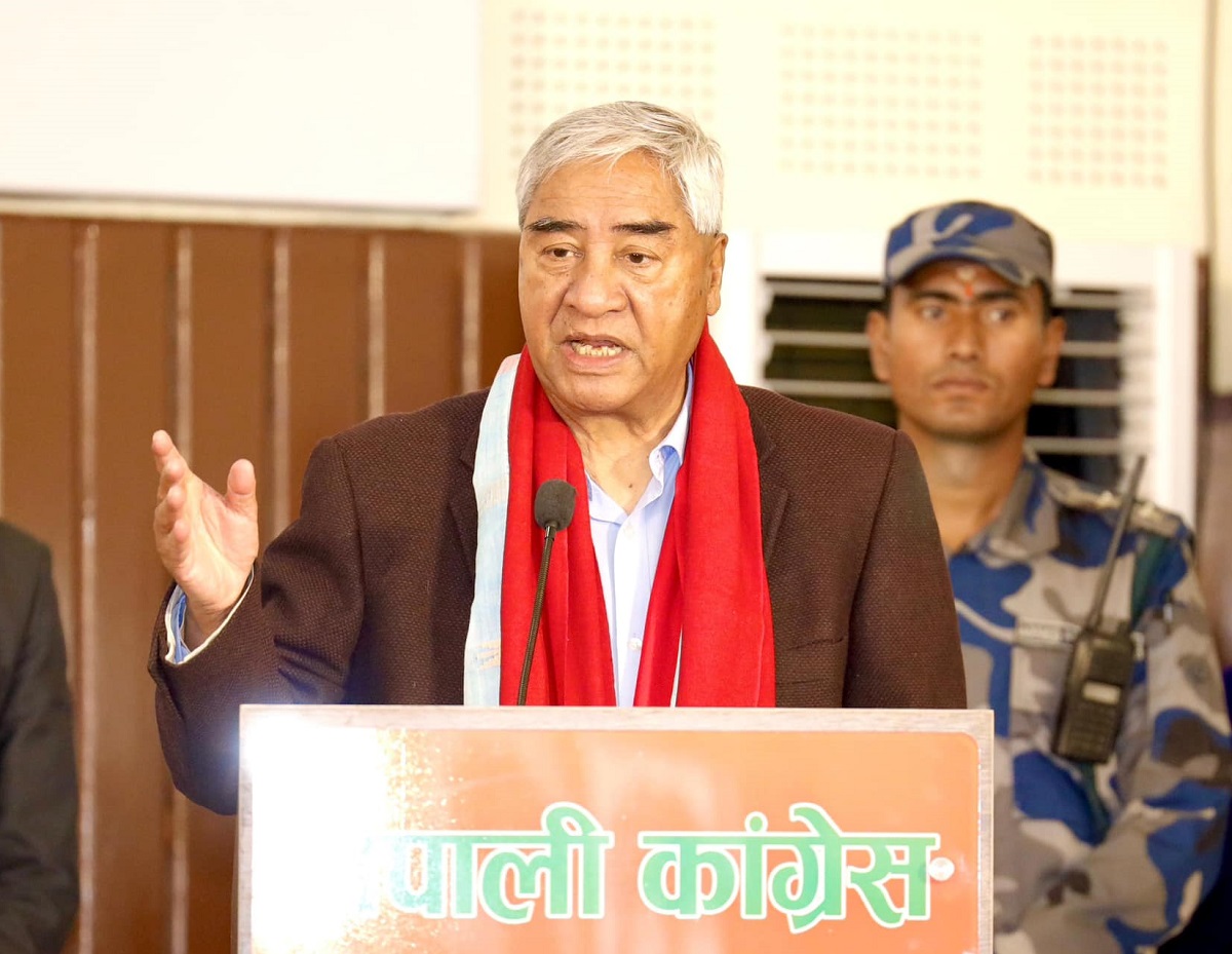 एकताबद्ध भएर अघि बढे सरकार सफल हुनेछ: देउवा