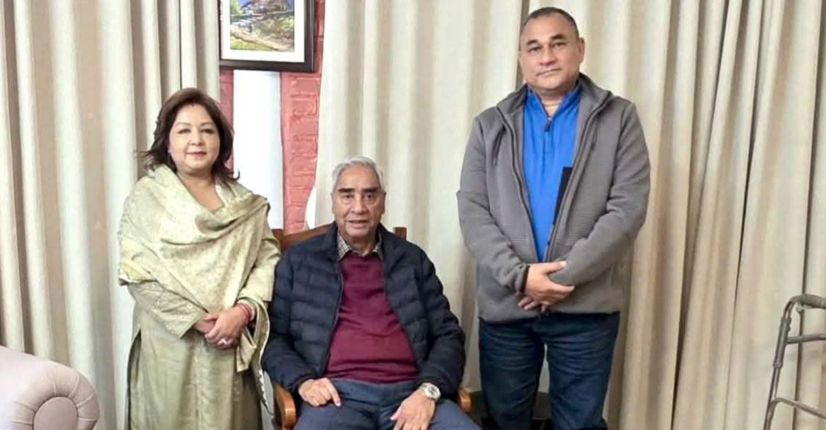 सुदूरपश्चिमका मुख्यमन्त्री शाहलाई देउवाले भने- कांग्रेसलाई विजयी बनाउन इमानदारिताका साथ भूमिका निर्वाह गर्नू