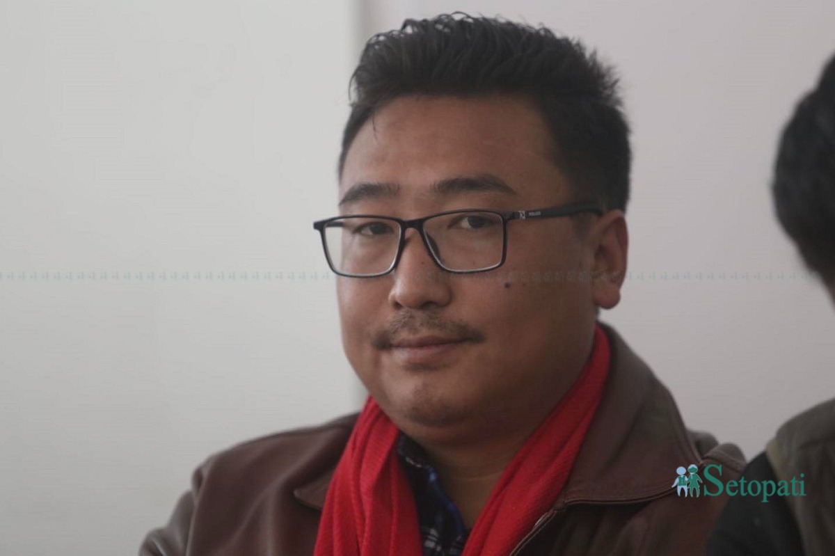 अध्यक्ष दुजाङ शेर्पा। फाइल तस्बिर।