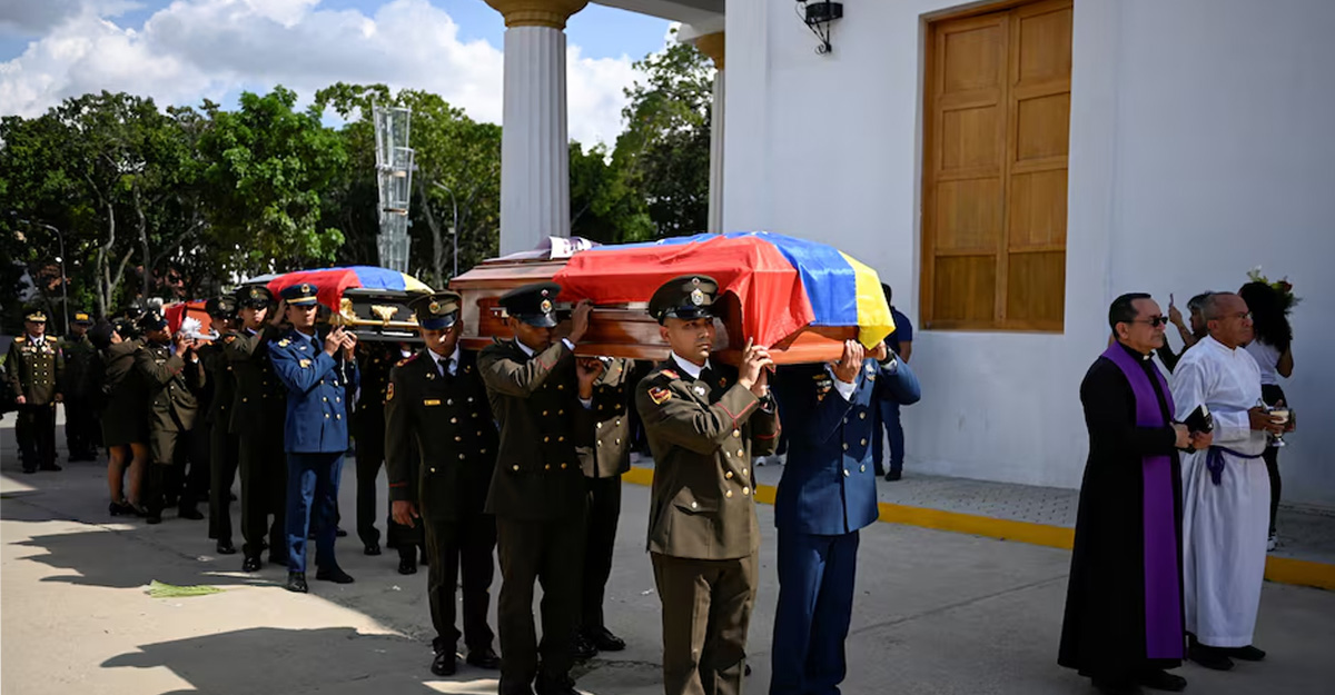 अमेरिकी हमलामा मारिएकाहरूको अन्त्येष्टि। तस्बिरः रोयटर्स।