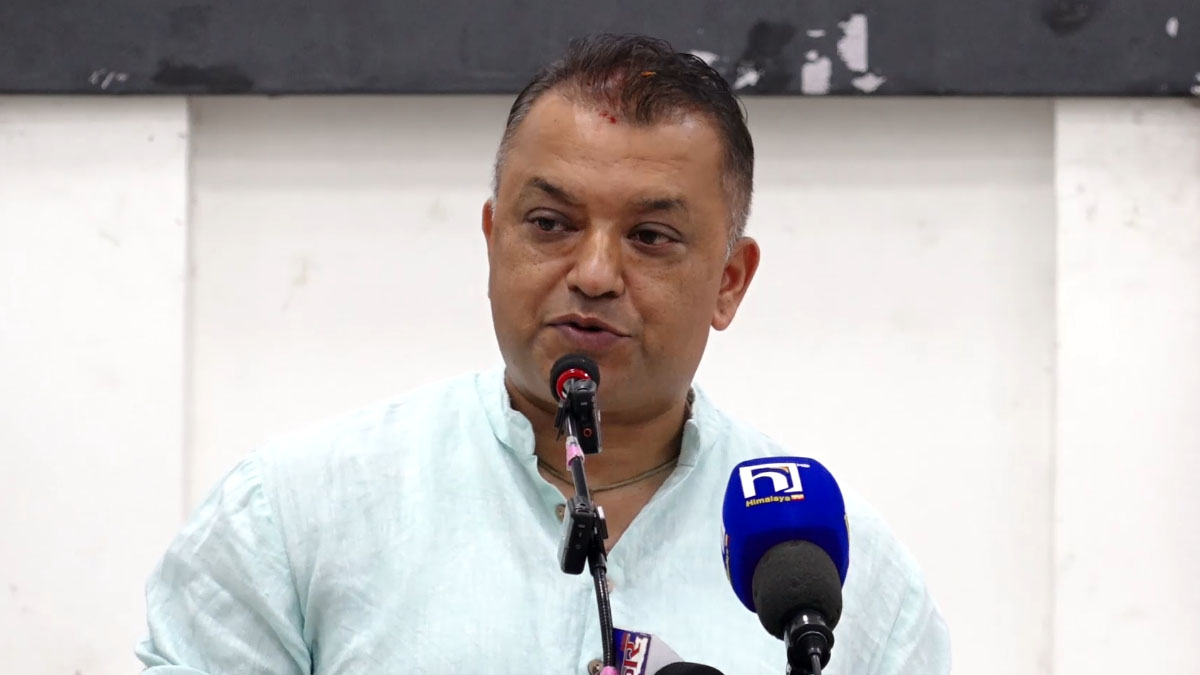 नेपाली समाजमा अहिले असन्तुष्टिको आगोमा मट्टितेल छर्किने काम भइरहेको छः गगन थापा