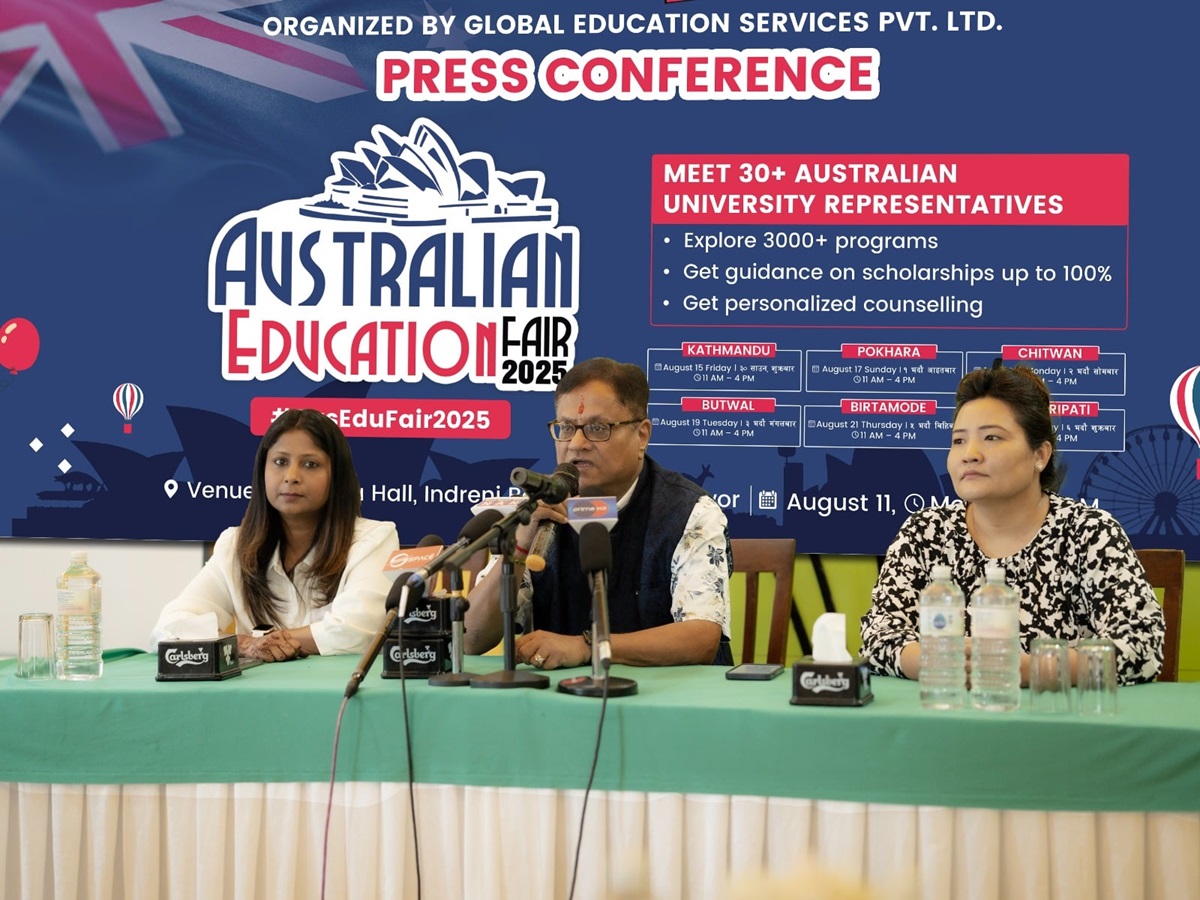 'ग्लोबल रिच अष्ट्रेलियन एजुकेसन फेयर' २०२५ हुँदै