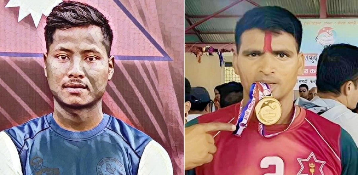 नागेश्वर थारू (बायाँ) र लालमोहर यादव।